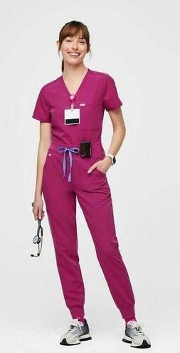 FIGS Scrubs Set Limited Edition Raspberry Sorbet