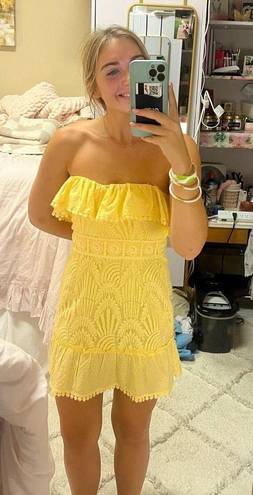 yellow dress Size M