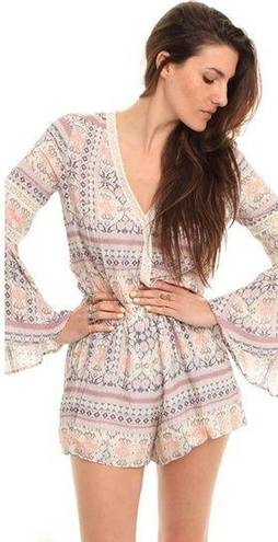 l*space l* rimini livestruck boho romper bell sleeves