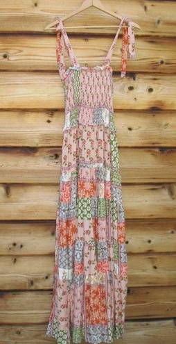 Abel the label NWT Patchwork Cottage Core Long Dress