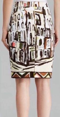 Kate Spade  landscape pencil skirt