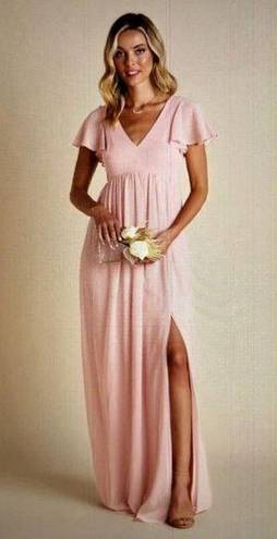 Birdy Grey  Hannah Empire Bridesmaid, Formal, Prom, Dusty Rose Dress Gown Size M