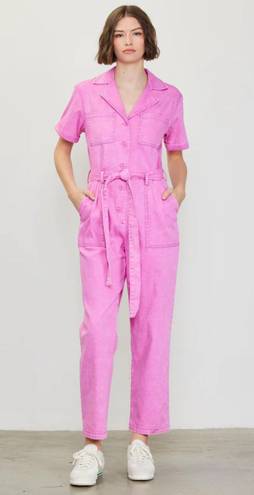 Skies Are Blue Pink Denim Jumpsuit/Pantsuit