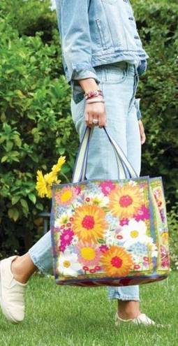 Brighton  In The Garden Blooming Canvas Tote Bag