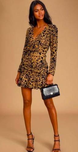 ASTR Cheeta Print Dress