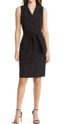 Black Halo  Danica Belted Sheath Dress Size 2 NWT