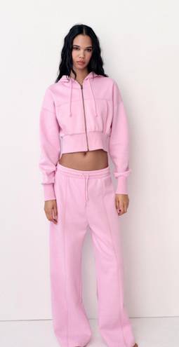 ZARA new pink  sweatsuit