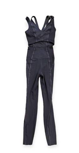 Nike  Yoga Luxe Dri-FIT Women's Infinalon Jumpsuit Size XS Cropped