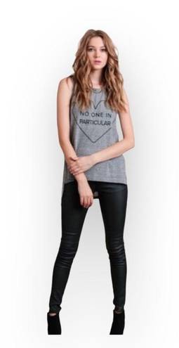 Lovers + Friends new  ᯾ No One in Particular Muscle Tee Tank Top ᯾ Heather Grey ᯾