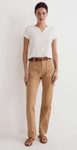 Madewell The Garment-Dyed '90s Straight Cargo Pant.