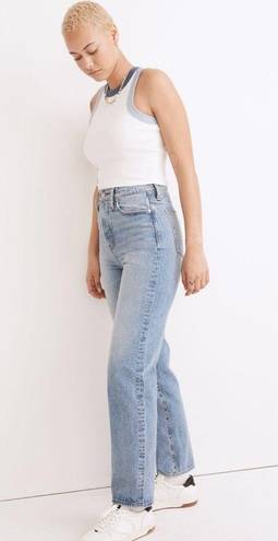 Madewell The Curvy Perfect Vintage Straight Jean in Seyland Wash High Rise 28