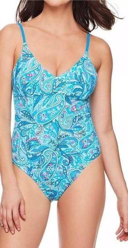 Vera Bradley  Paisley Carly Reversible Swimsuit