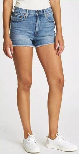 Pistola  Winston Relaxed High Rise Cuffed Denim Shorts in Mystique 28 New Jean