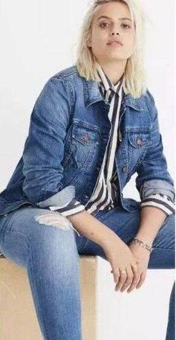 Madewell NEW  The Jean Jacket in Pinter Wash, 2X