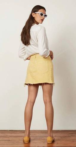 Boyish Corey Mini Skirt in Honey