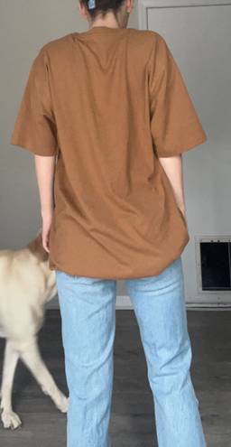 Carhartt Brown Oversized Tee