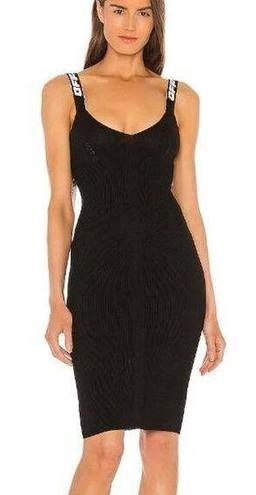 Off-White  Knit Industrial Dress in Black NWT Sz. 42 (US S/6)