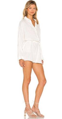 l*space L* Coronado Cover-up Romper in Beige Size Medium