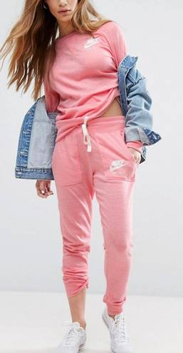 Nike Vintage Sweat Pants In Coral