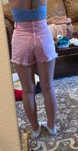 ZARA Pink Denim shorts