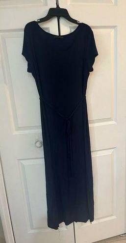 Tiana B  Navy Maxi Dress