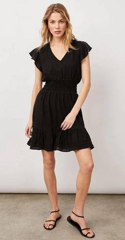 Rails Tara Ruffle Sleeve Linen Mini Dress