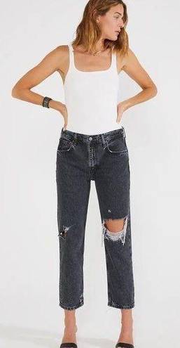 The Mountain Etica Rhea Midrise Straight Crop Jean Smokey nwt size 27