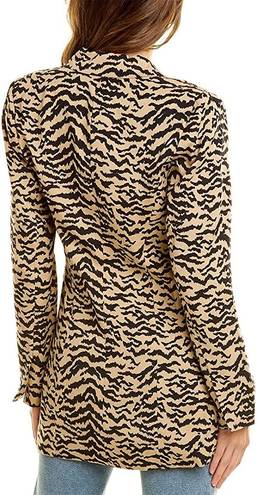 Good American // NWOT Zebra Print Oversized Blazer