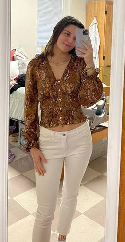 Vintage Havana Satin Blouse