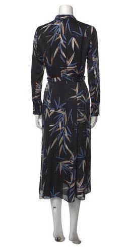 Equipment  Printed Long Sleeve Dress, Size 4, Retail $495