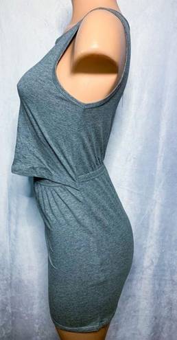 Zaful Gray, Hollowed, Comfy, Mini Dress