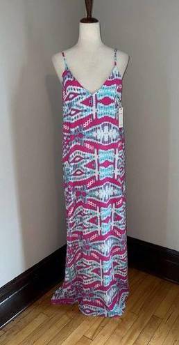 Aura Pretty New  Red Dress Boutique Slip Maxi Dress!