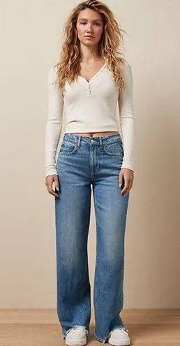 American Eagle High-Waisted Baggy Wide-Leg Jean