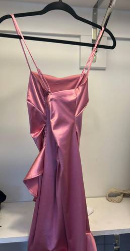 Dry Goods Satin Pink Mini Dress