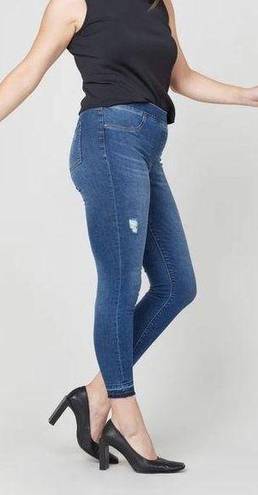 Spanx Distressed Ankle Skinny Jeans, Medium Wash