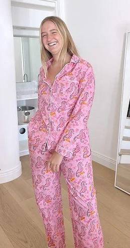 Pink Seahorse Pajama Set