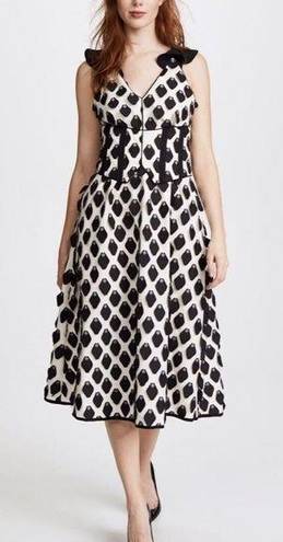 Petal NWT. $580 Self-Portrait 3D  Midi Dress UK 6 / US 2