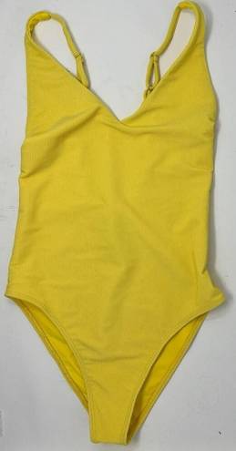 Beach Riot NEW  Reese Rib One-Piece Swimsuit Size Small