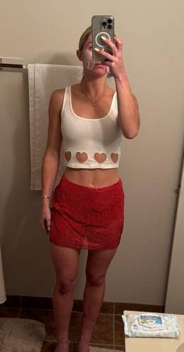 Lovers + Friends NWT  Heart Tank 