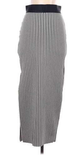 The Range striped midi pencil skirt small