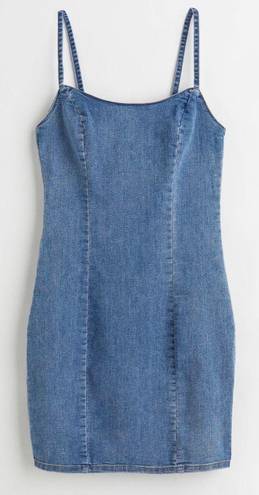 H&M Denim Bodycon Dress