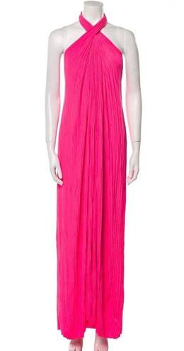 ALC Frank A.L.C. Twist Halter Neck Rio gown size 8 $695 retail - pre-loved