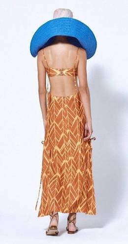 Alexis  Daya Maxi Dress in Voyager Palm Medium New long Maxi