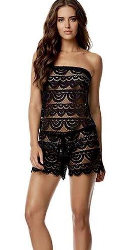 PilyQ New.  midnight lace coverup.