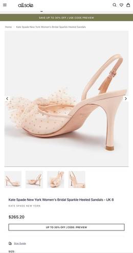 Kate Spade ORIGINALLY $265 GORGEOUS PINK HEELS!!!