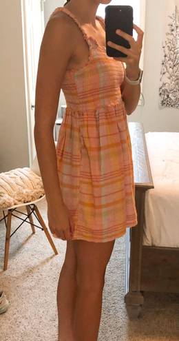 American Eagle Plaid Sun Dress