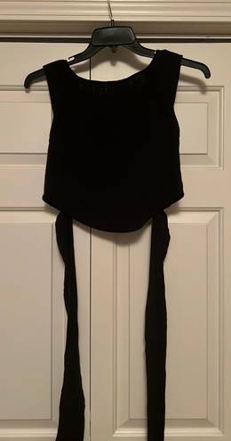 Free People Backless Tie Back Mid Length Top