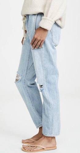 One Teaspoon Hustler Shabbies Boyfriend Drawstring Jean