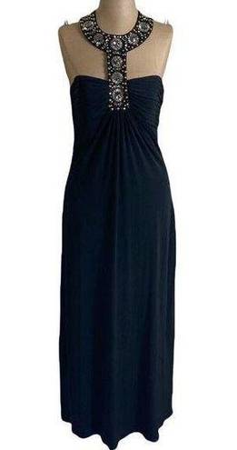 Laundry by Shelli Segal  NWT beaded collar evening dress size 4