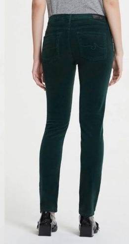 AG Adriano Goldschmied  The Prima Corduroy Cigarette Leg Jeans Green 24